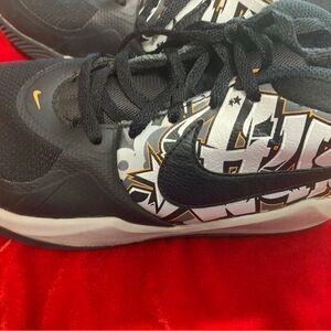 Nike Kids Black Graphic Sneakers